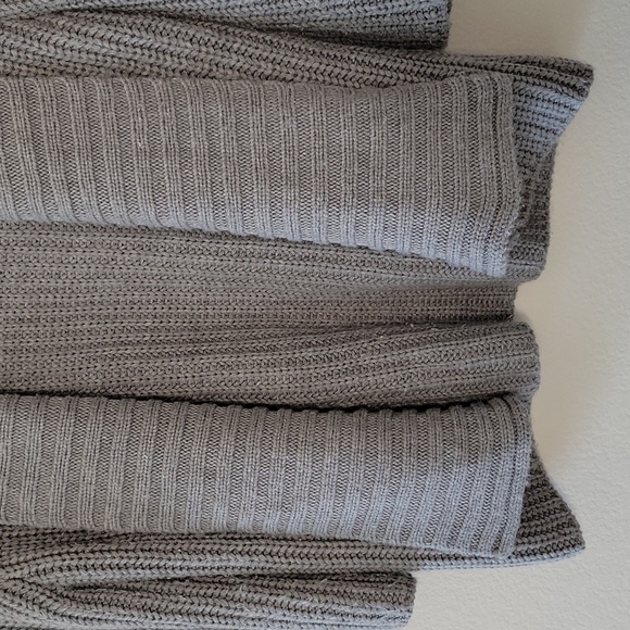 MERONA Light Gray Knit Cardigan size Medium - Picture 4 of 13